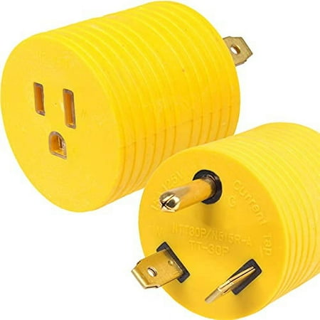 Journeyman-Pro 3-Prong Power Adapter with Short Circuit Protection, TT30P