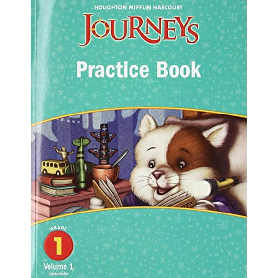Pre-Owned Journeys Practice Book, Grade 1 (1) (Paperback) 0547246412 9780547246413