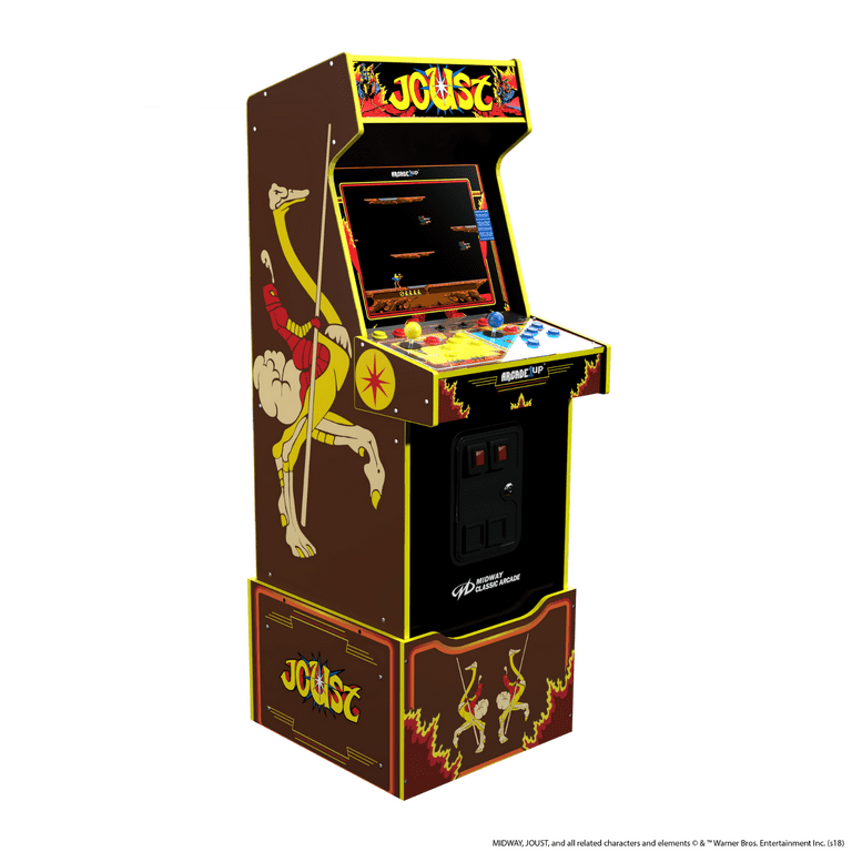 Joust 14 In 1 Midway Legacy Edition Arcade With Licensed Riser And Light Up Marquee Arcade1up Com