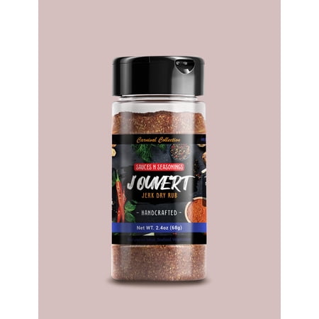 Jouvert ~ Jerk Dry Rub, No Sodium, No Cholesterol, No Saturated Fats, 9 oz