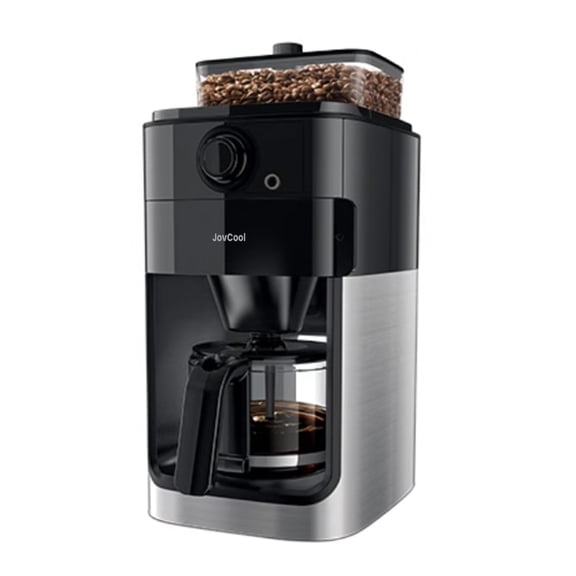 JovCool Electric espresso machines, Drip Free & Keep Warm Functions, Stainless Steel Coffee Machine