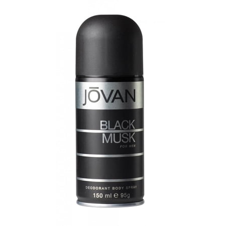 Jovan Black Musk by Jovan for Men - 5 oz Deodorant Body Spray