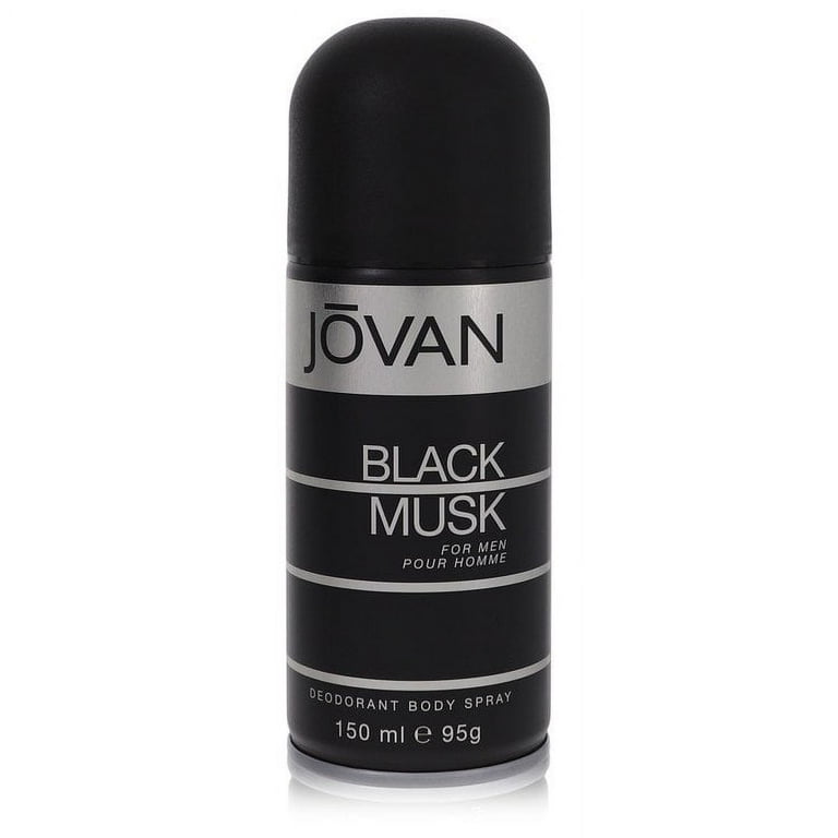 Jovan Black Musk by Jovan for Men oz Deodorant Body Spray