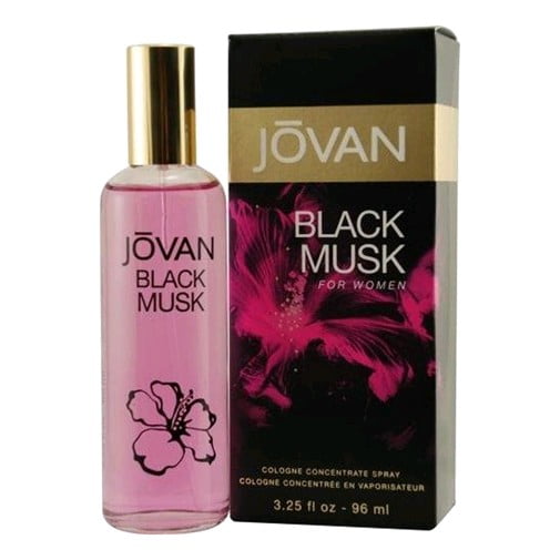 Jovan Black Musk by Coty, 3.25 oz Cologne Concentrate Spray for Women