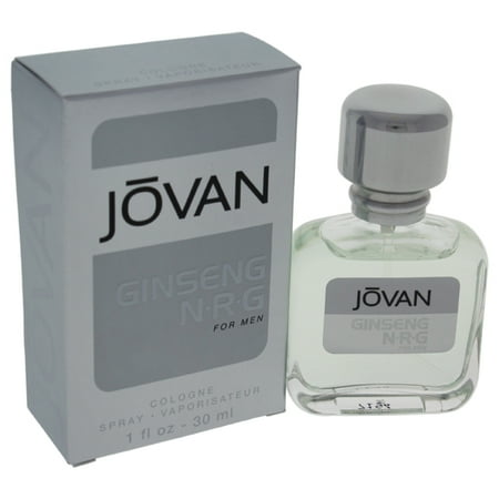 Jovan Ginseng N.R.G. Cologne Spray for Men, 1 fl oz
