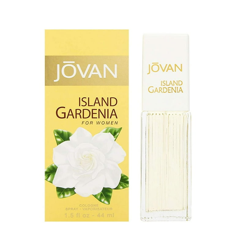 GreatcityShop Jovan Island Gardenia Eau de Cologne Spray, Vegan