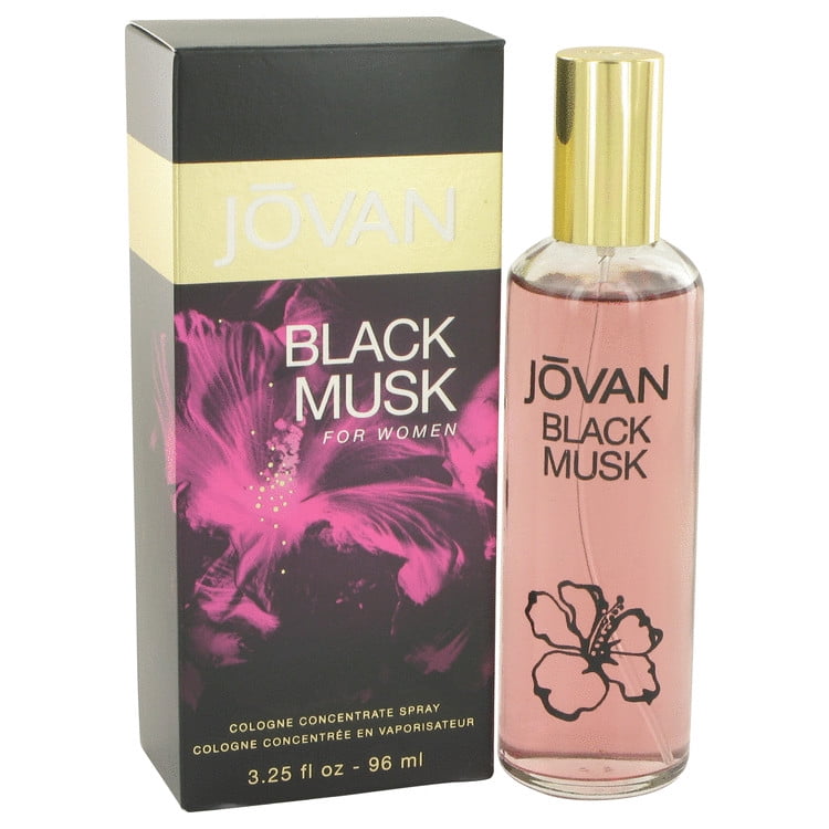 Jovan Black Musk Sensuous Cologne Concentrate Spray for Women