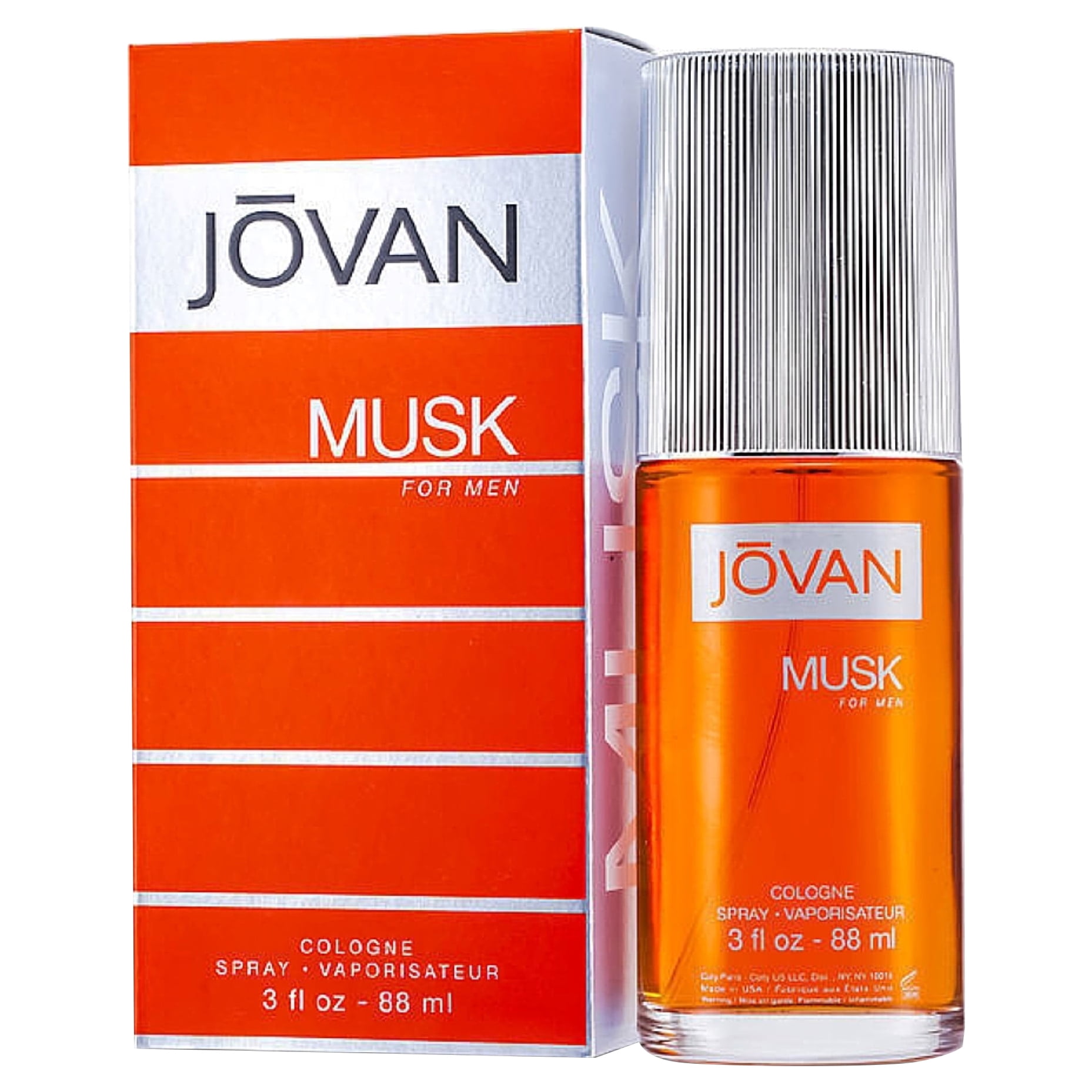 Jovan Musk Cologne Spray for Men 3 oz (Pack of 2)