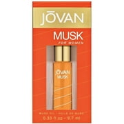 Jovan Musk Oil Perfume for Women - 0.33 Oz