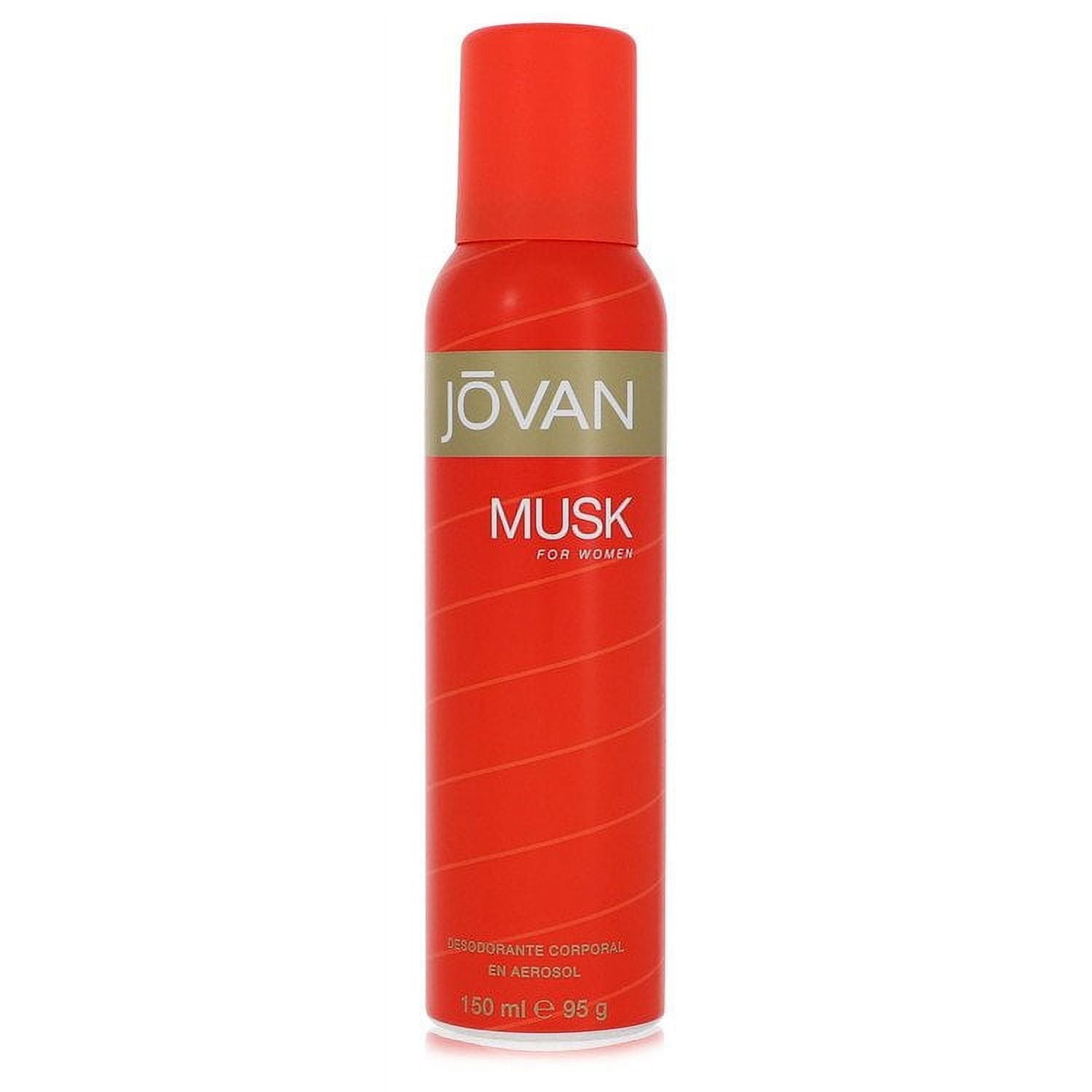 Jovan Deodorant Spray 5 oz for Women Pack of 3