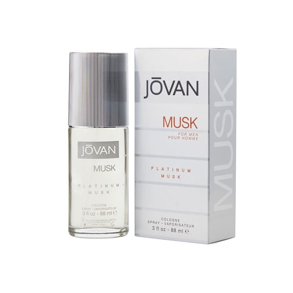 Jovan Musk for Men, Platinum Musk, Cologne Spray, 3 oz