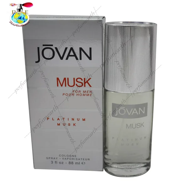 Jovan Platinum Musk by Coty 3.0 oz Cologne Spray for Men New in Box