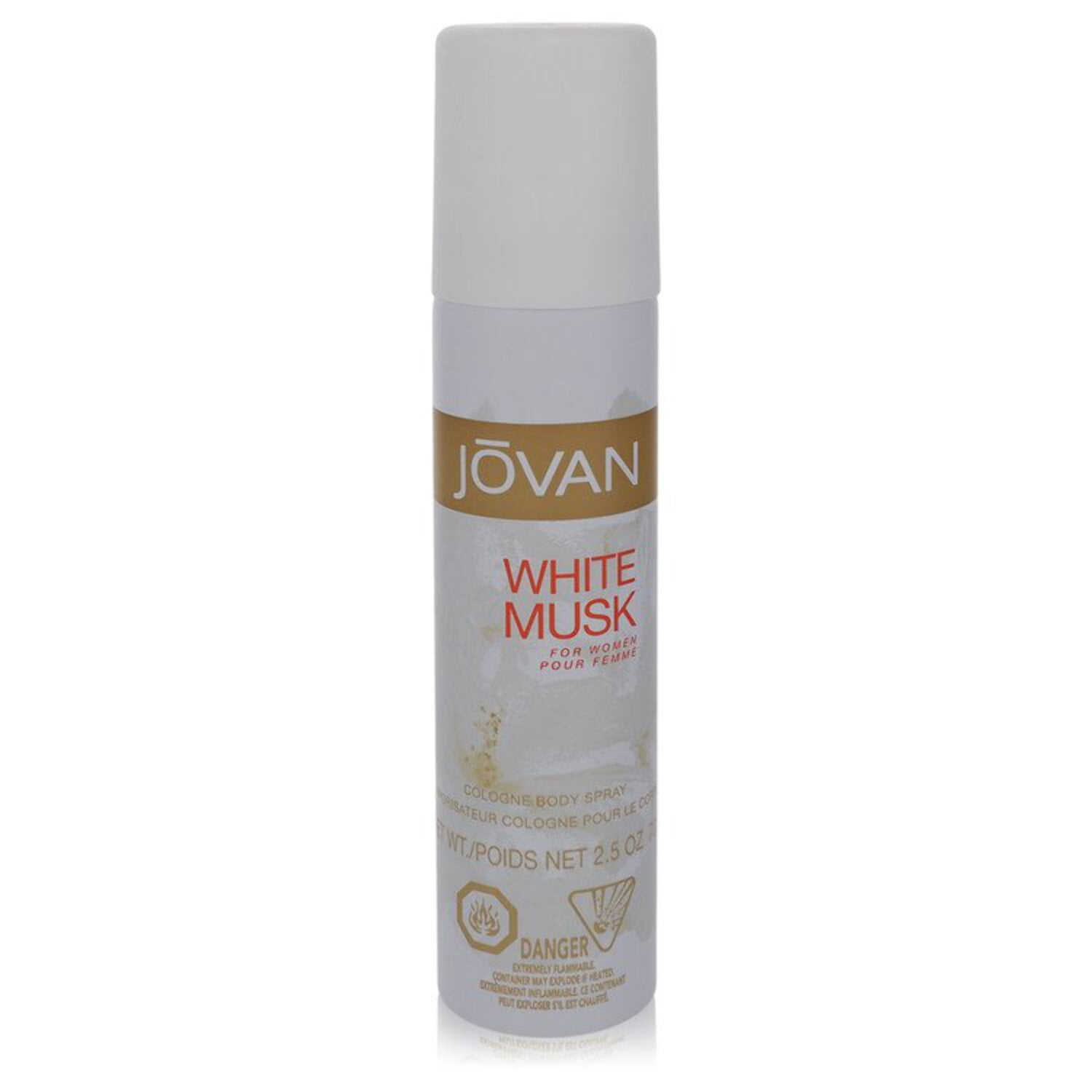 Jovan White Musk Body Spray for Women, 2.5 fl oz