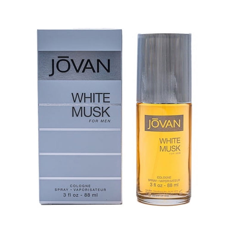 Jovan White Musk Men's Cologne Spray, Fragrance, 3 oz / 88 ml