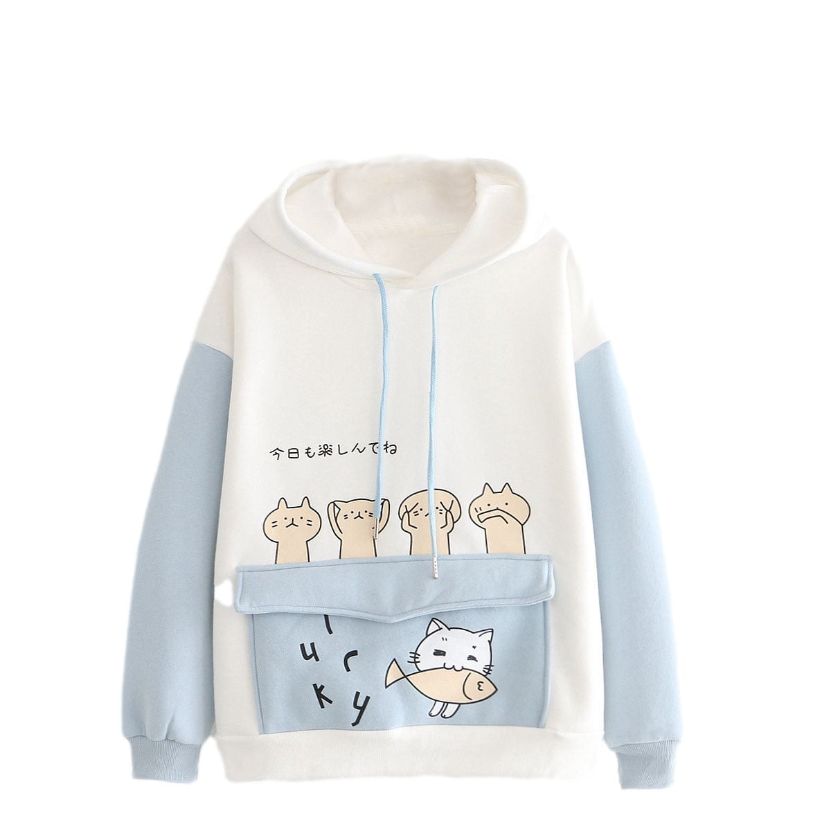 Cute Cat Hoodie for Teen Girls Long Sleeve Funny Togo Ubuy