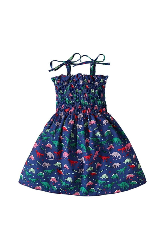 Toddler Girls Cute Floral Princess Sundress Dresses, Sizes 12 Months-5 Years