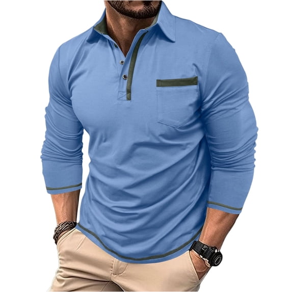 JoveMarine Men's Casual Solid Color Long Sleeve Sports Jacket,Collarless Zip-Up Athletic Top,Lightweight Pullover for Training Running and Outdoor Activities,Versatile Layering Piece Royal Blue XL