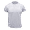 thumbnail image 1 of JoveMarine Mens T-Shirts Crew Neck Casual - Basic Tees Short Sleeve Color Gym Tops, Shirts for Men Pure Cotton Summer Top, Mens Shirts for Workout,White L, 1 of 5