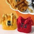 thumbnail image 1 of JoveMarine Women's Mini Canvas Crossbody Bucket Bag Cute and Portable Messenger Bag for Daily Use Fashion Handbag for Casual Outings and Gifts Red, 1 of 3