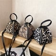 thumbnail image 1 of JoveMarine Women's Retro Leopard Print Large Capacity Leather Shoulder Bag Fashion Tote and Messenger Bag Versatile Crossbody and Handheld Bag for Work and Travel A, 1 of 4