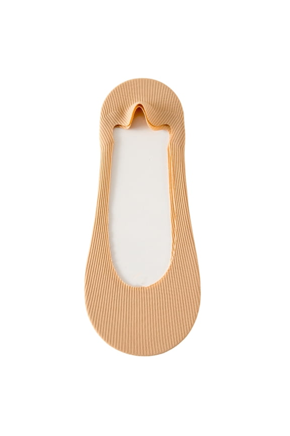 Women's Thin Ice Silk No Show Invisible Socks, Cooling Breathable Silicone Stay Put Non Slip Footies 5 Pairs, Long Time Standing for Nurse Shoes & Daily Loafers,Complexion