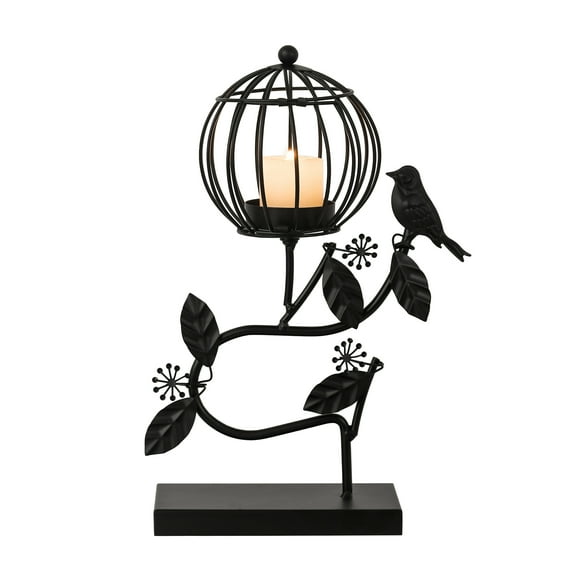 Joveco Candle Holders,Lantern Farmhouse Home Decor,Farmhouse Vintage Candle Holder For Wedding, Dinning, Party