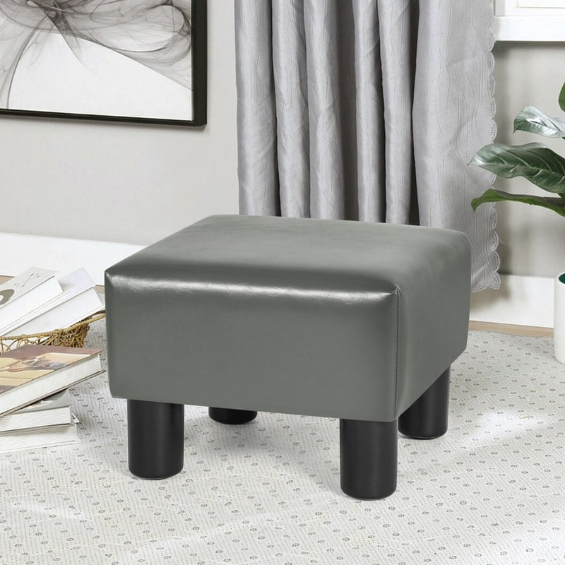 Rectangle Feet Joveco Small Foot Stool Ottoman,Rectangle Foot Stools with Non-Slip ...