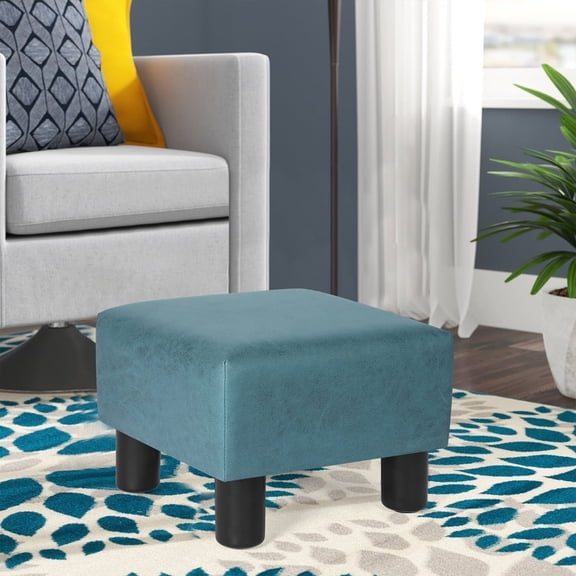 Joveco Small Foot Stool Ottoman,Rectangle Foot Stools with Non-Slip Pads, Footrest for Living Room,Couch