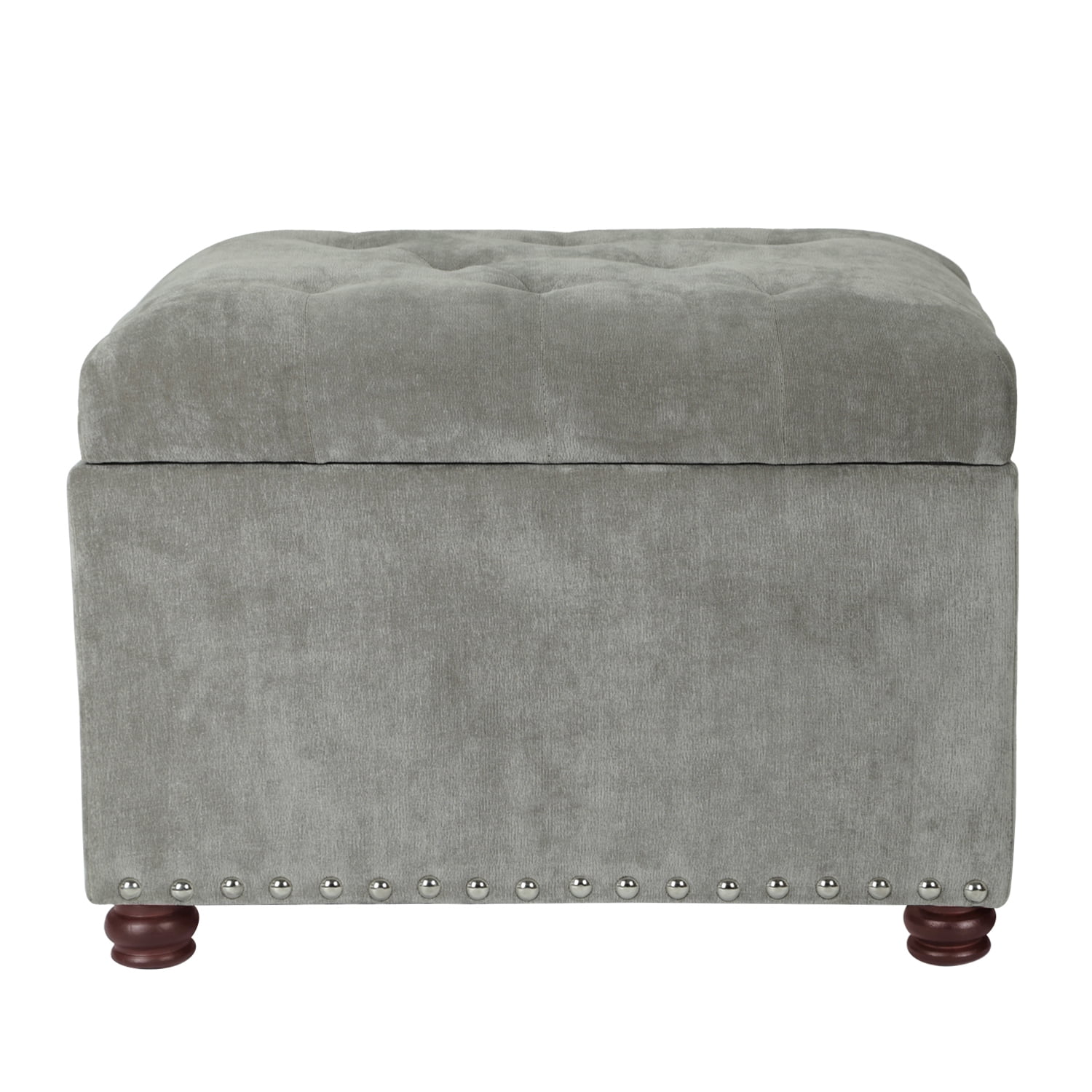 Joveco Storage Ottoman Foot Rest Stool,Lift Top Upholstered Foam Padded