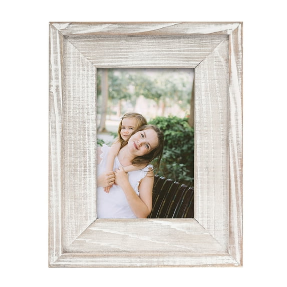 Joveco Wooden Photo Frame Wall Mounted & Tabletop Display 4"x6"