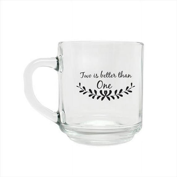 Jovely JOV814-5A Two Is Better Handy Mug, Set of 48