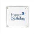 thumbnail image 1 of Jovely JOV815-15C Happy Birthday-Balloons Glass Coaster, Set of 108, 1 of 1