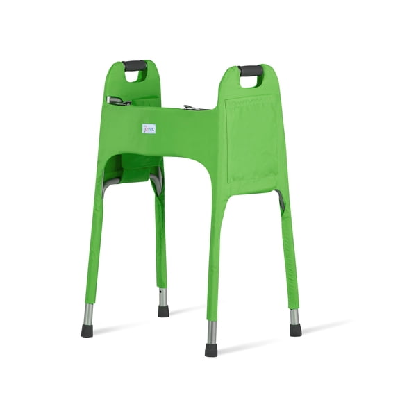 Jover Walker Cover (Spring Meadow) - Stylish Fabric Cover with Pockets for Standard Folding Walker, Walker Accessories, Washable Polyester, Matching Bag
