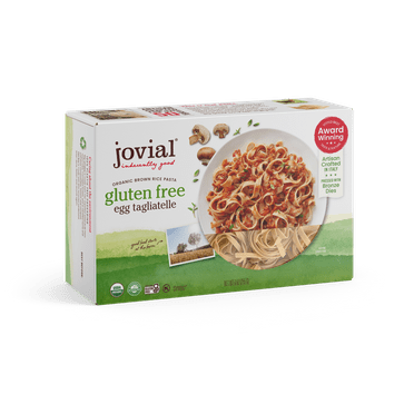 Jovial 100% Organic Gluten-Free Brown Rice Egg Tagliatelle Pasta, 9 oz