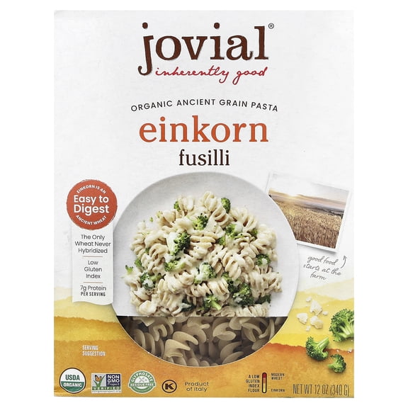 Jovial Foods Jovial Fusilli, 12 oz