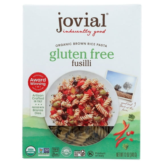 Jovial Organic Brown Rice Fusilli