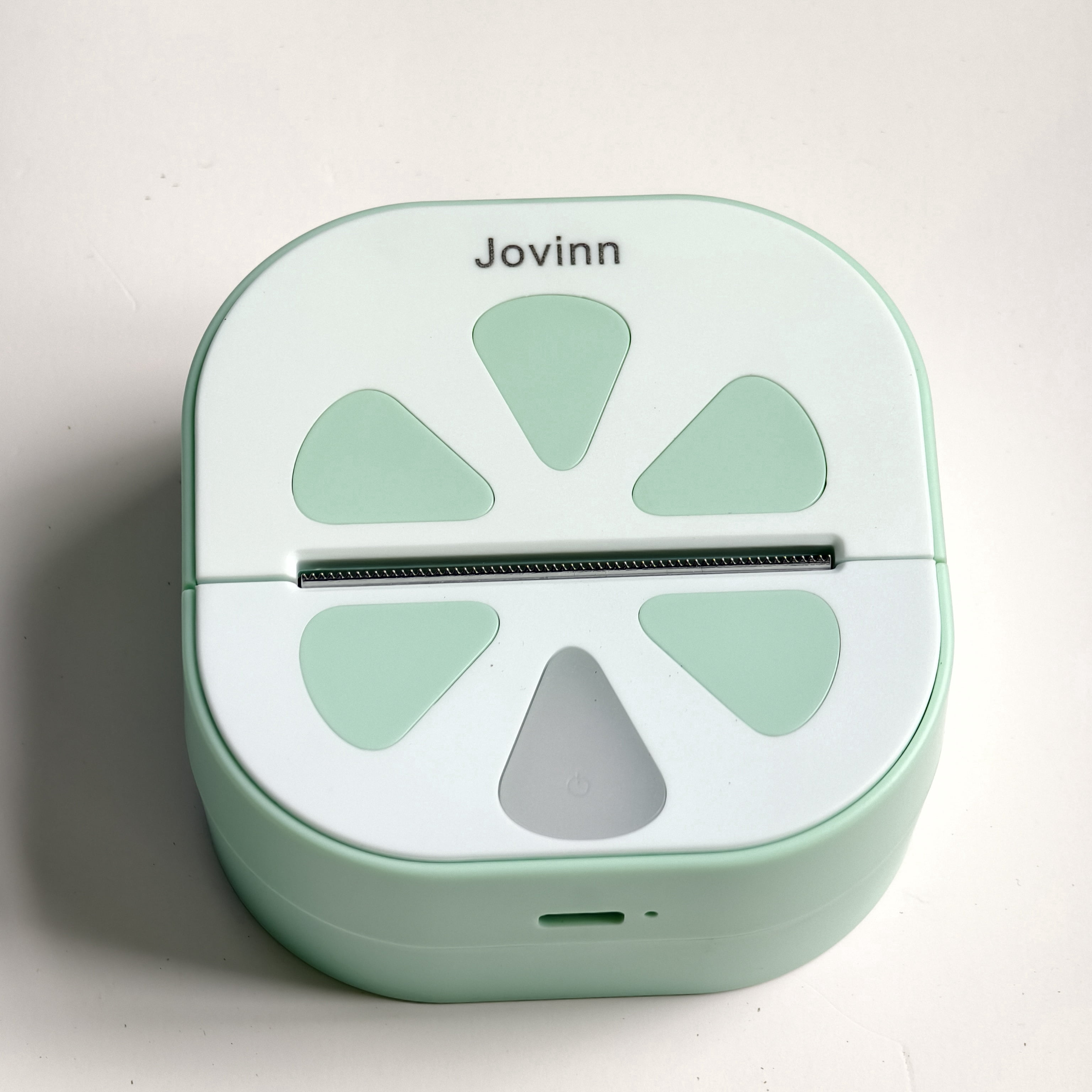 Jovinn Sticker Printer, Bluetooth Portable Pocket Sticker Printer with 3 rolls, Inkless Thermal Sticker Maker Machine for Notes, Journal, Kids Gift