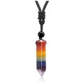 thumbnail image 1 of Jovivi Healing Crystal Stone Necklaces for Men Women 7 Chakra Stones Point Pendant Braided Rope Necklace Jewelry Christmas Gifts for Dad, Husband, Boyfriend, 1 of 5