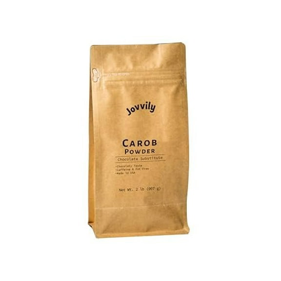 Jovvily Carob Powder - 2 lb - Milkshakes - Smoothies - Baked Goods