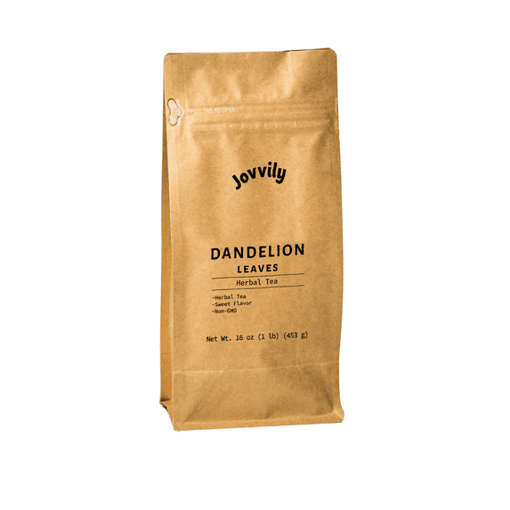 Jovvily Dandelion Leaves - 1 lb - Cut & Sifted - Herbal Tea - Cuisine Garnish