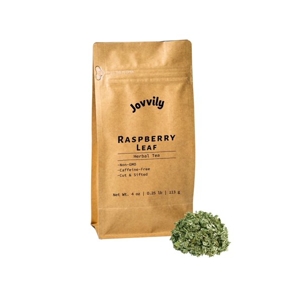 Jovvily Raspberry Leaf - 4 oz - Cut & Sifted - Herbal Tea
