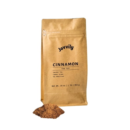 Jovvily Tea Cut Cinnamon - 1 lb - Herbal Tea - Sweet Aroma