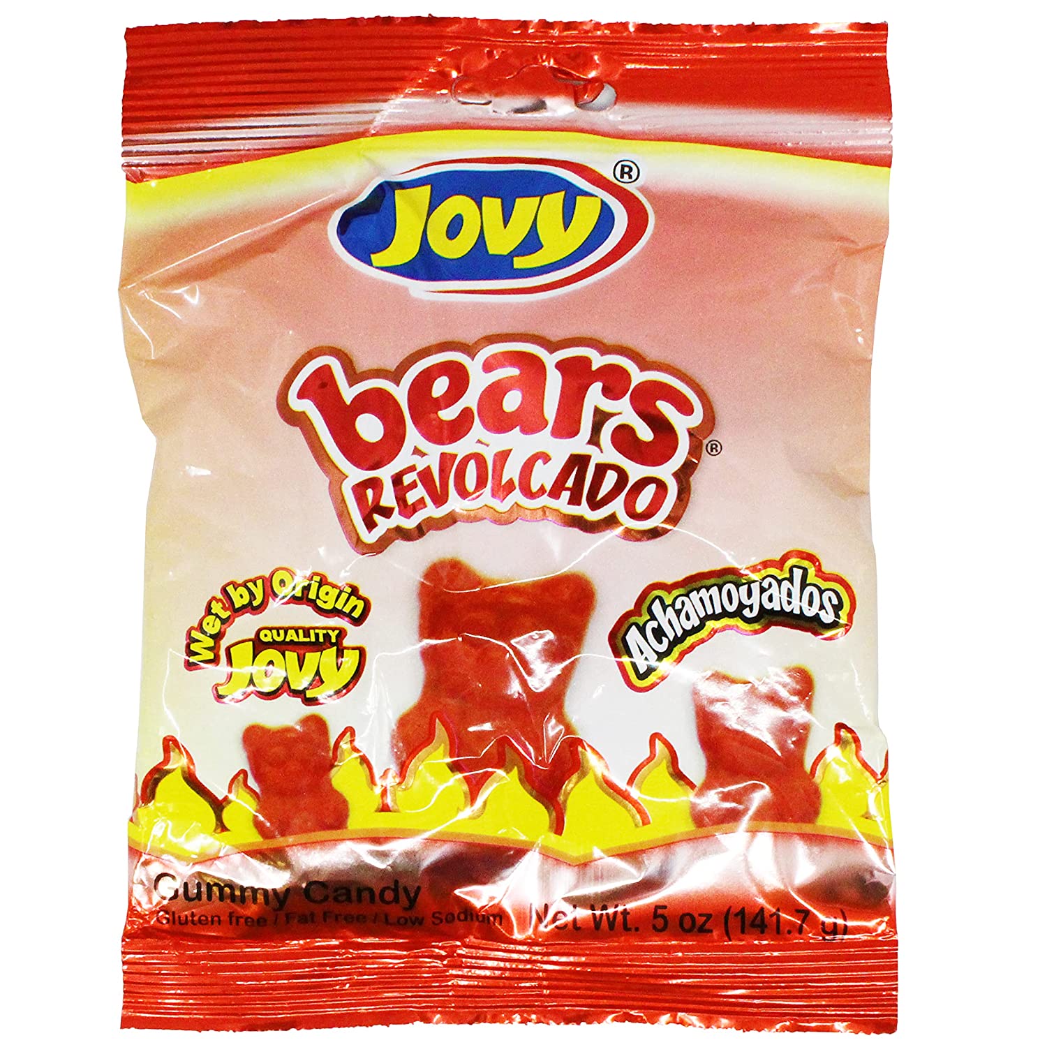 Jovy Achamoyados Gummy Bears Revolcado Mexican Candy (1 x 5 oz