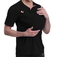 thumbnail image 1 of Jowamay Kangaroo Mens T Shirt V Neck Short Sleeve Summer Slim Fit Trendy Pockets Comfort Tee Shirt for Shopping, 1 of 5