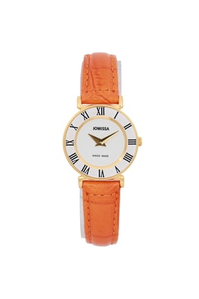 Roma Colori 24mm White Dial & Orange Band Ladies Quartz Watch J2.032.S