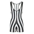 thumbnail image 1 of Jowowha Men's Sports Wrestling Singlet Sleeveless Athletic Jumpsuit One Piece Boxer Shorts Bodysuit Black L, 1 of 7
