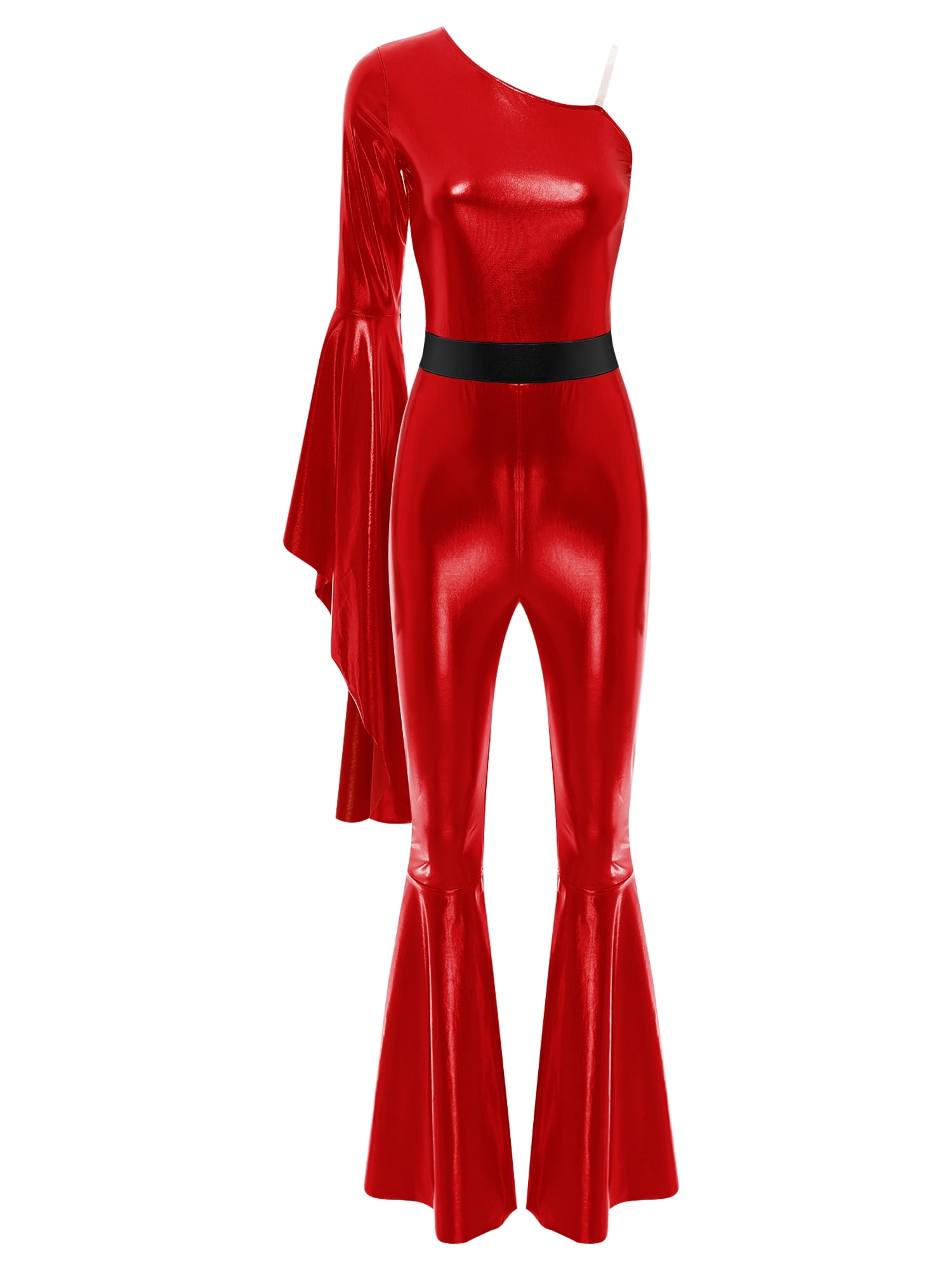 Jazz-Hollow Waist Bodysuit Dancewear