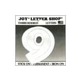 thumbnail image 1 of Joy Applique Letter Iron On Cooper 1.5" White 9, 1 of 1