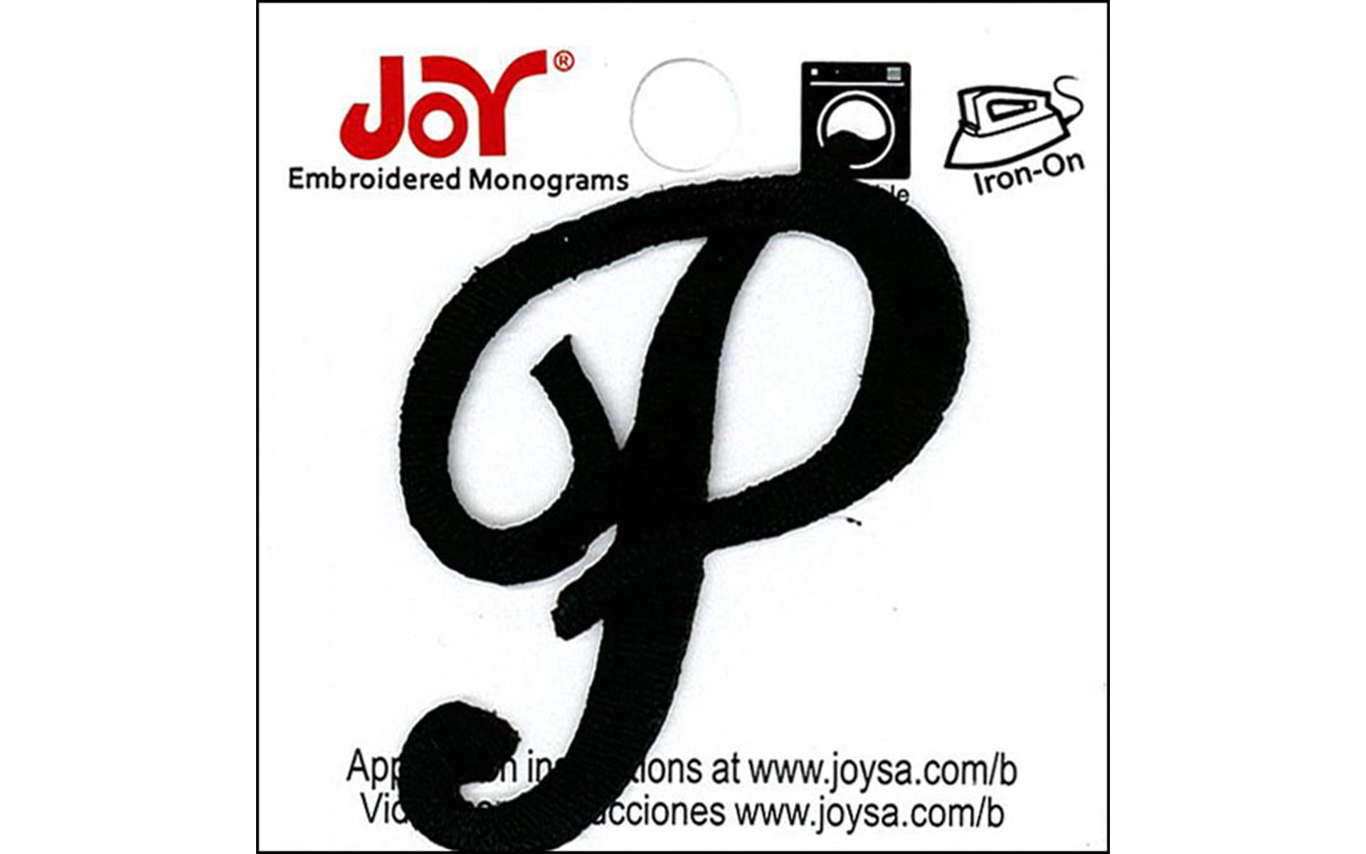 JoySA - The industry leader in embroidered iron-on lettering and  monogramming.