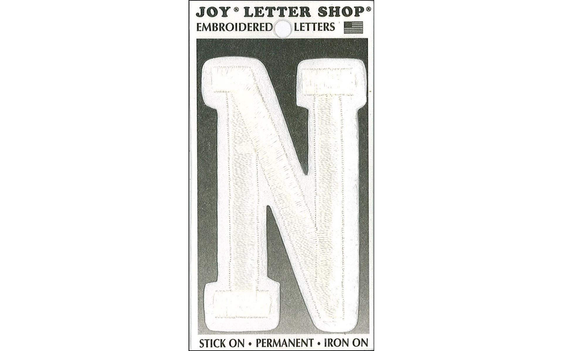 Joy Applique Letter Iron On Cooper 1.5 White Z, 1 - Harris Teeter